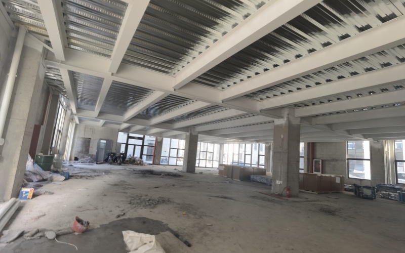 松江九亭廠房裝修鋼結(jié)構(gòu)隔層搭建工程-上海榮欽建筑裝修公司