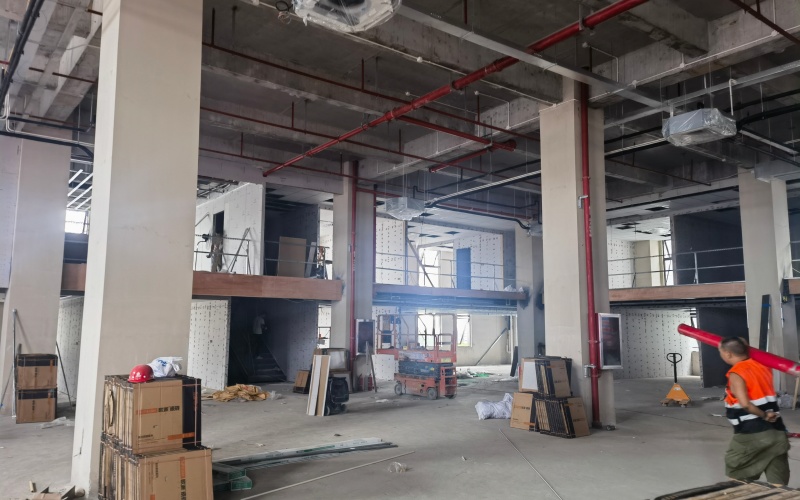 松江辦公室隔層搭建